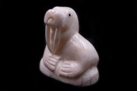 WALRUS IVORY CARVING